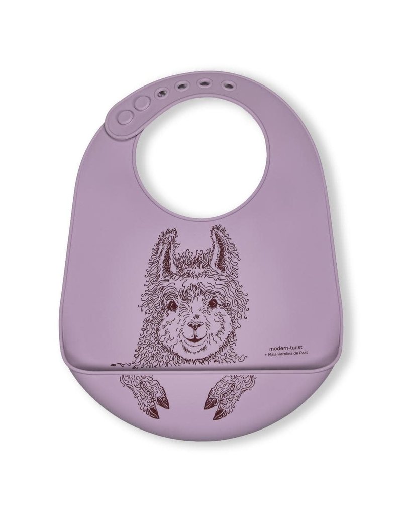 modern twist bucket bib