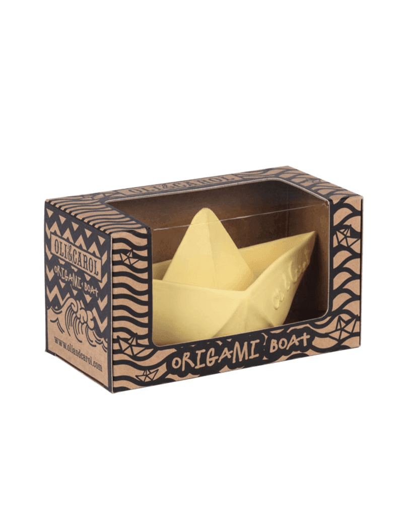 oli & carol origami boat