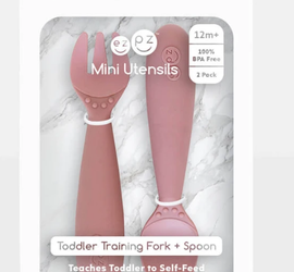 ezpz - Mini Utensils Sage