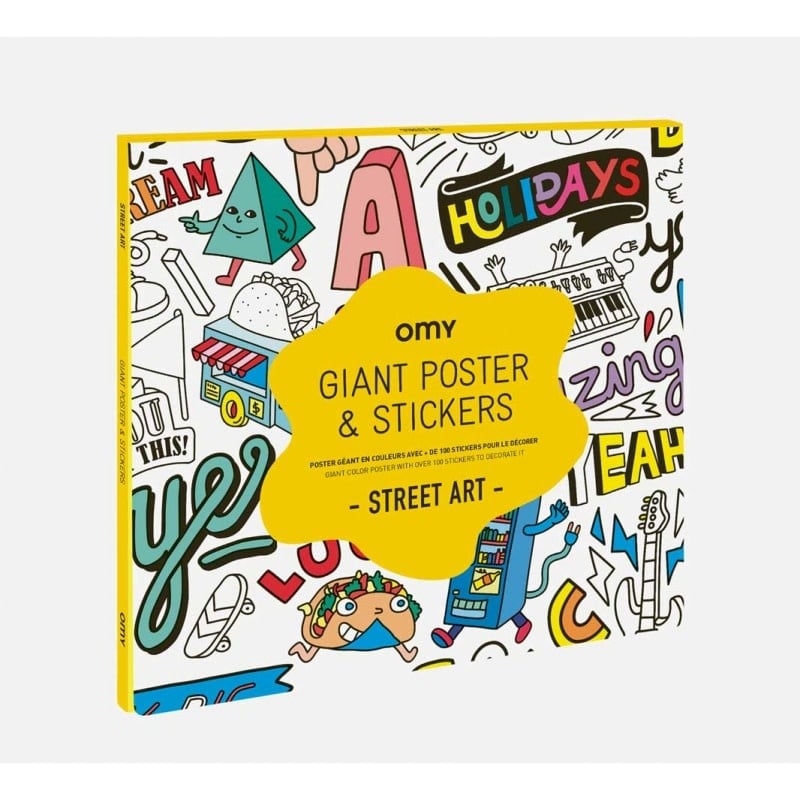 Omy Omy - Giant Coloring Posters