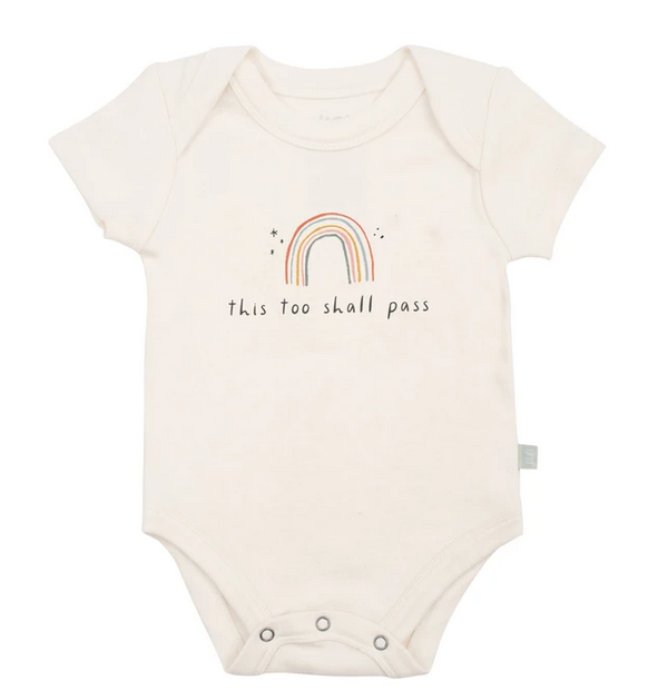 Finn + Emma Finn + Emma - Lap S/S Bodysuit Graphic