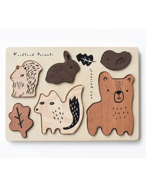 Wee Gallery Wee Gallery Wooden Tray Puzzle