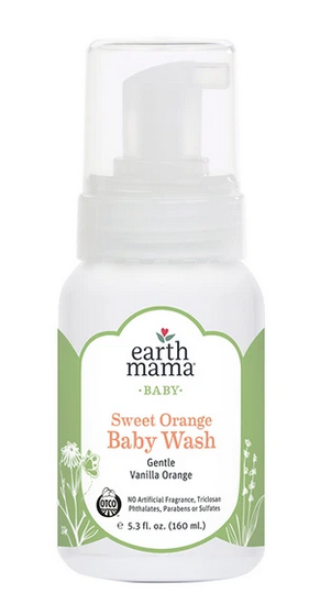Earth Mama Organics Earth Mama Organics - Sweet Orange Baby Wash 160 mL