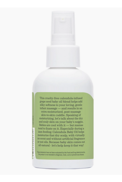 Earth Mama Organics - Calendula Baby Oil 4 OZ