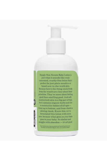 Earth Mama Organics - Unscented Baby Lotion 8oz