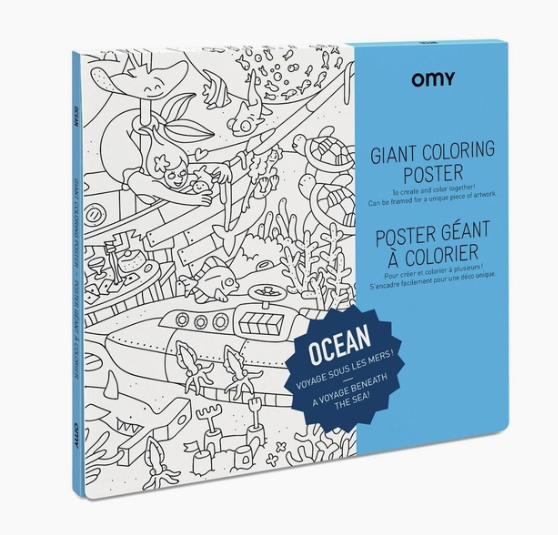 Omy Omy - Giant Coloring Posters
