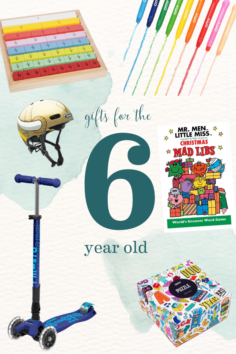 gifts for six year old