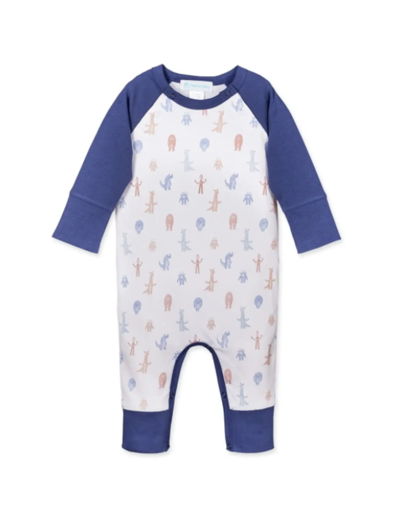 Feather Baby Feather Baby - Sailor Sleeve Romper