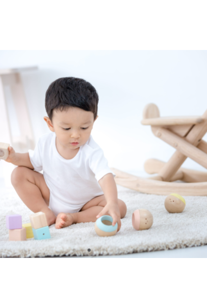 Plan Toys - Sensory Tumbling Pastel