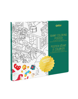 Omy Omy - Holiday Coloring Poster