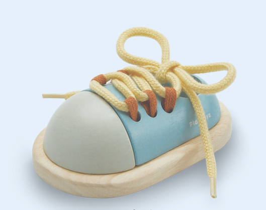 Plan Toys, Inc. Plan Toys - Tie Up Shoe - Orchard