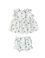 City Mouse City Mouse - Flutter Tunic Bloomer Set