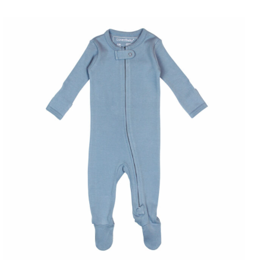 L'ovedbaby L'ovedbaby Organic Zipper Footed Overall