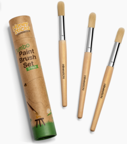 Honeysticks Honeysticks - Jumbo Paintbrush Set