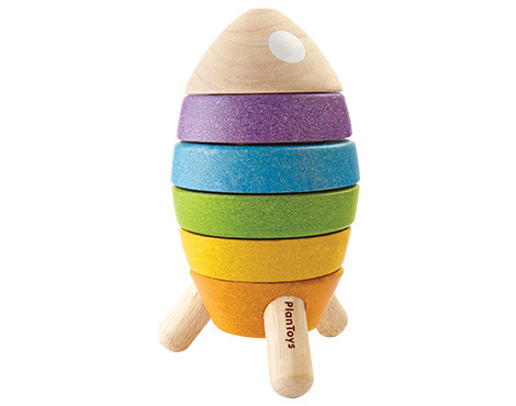 Plan Toys, Inc. Plan Toys - Stacking Rocket