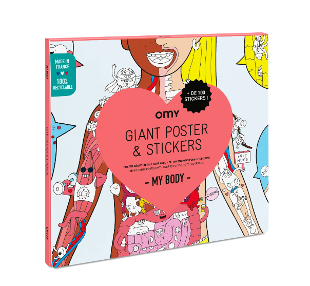 Omy Omy - Giant Coloring Posters