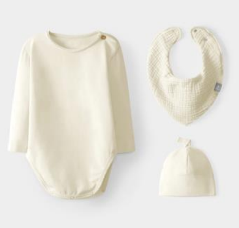 Snug Snug - Onesie/Hat/Bib Set