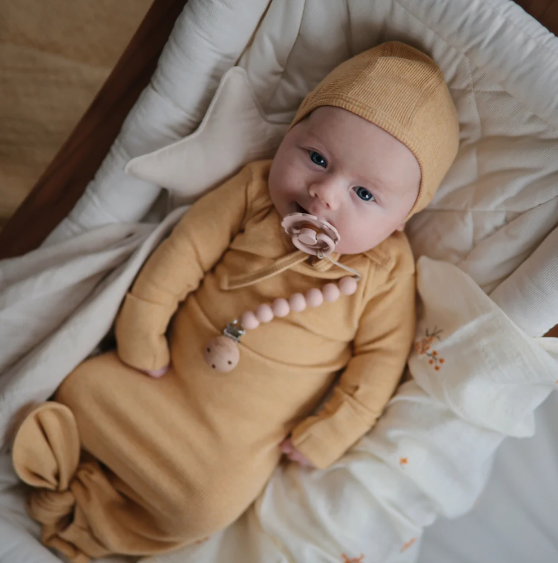 Mushie Mushie - Ribbed Baby Bonnet