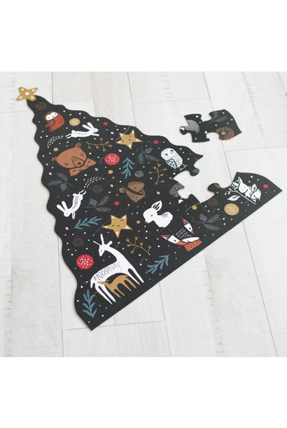 Wee Gallery - Christmas Tree  Floor Puzzle