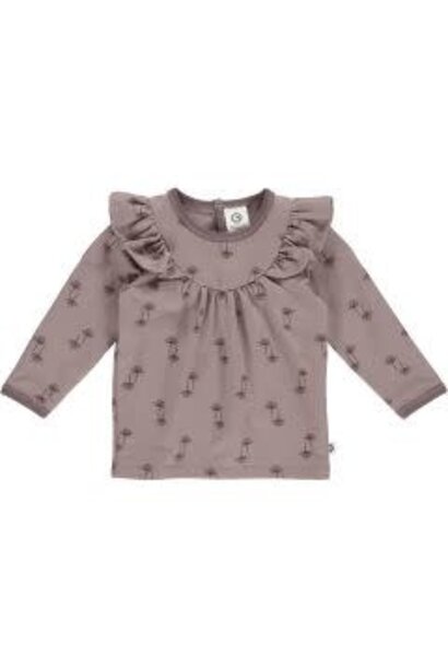 Musli - L/S Cozy Me Frill Top