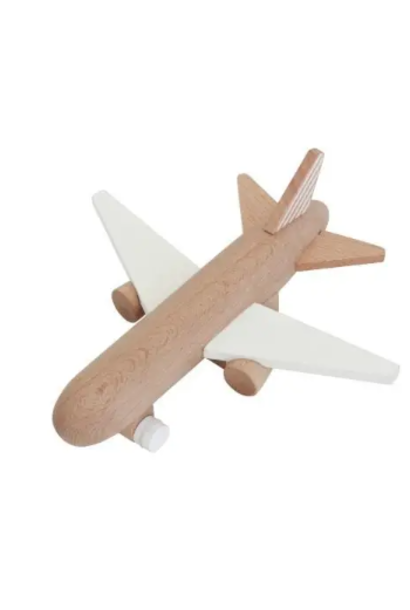 Kiko + gg - Hikoki Wooden Friction Plane - White