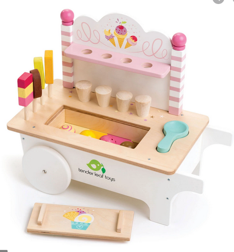 Tender Leaf Toys Tender Leaf Toys - Ice Cream Cart