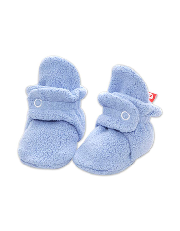 Zutano Zutano - Cozie Fleece Baby Bootie Lt Blue 6M