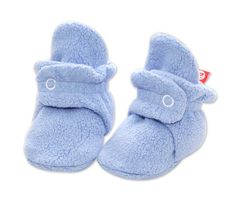 Zutano Zutano - Cozie Fleece Baby Bootie Lt Blue 6M