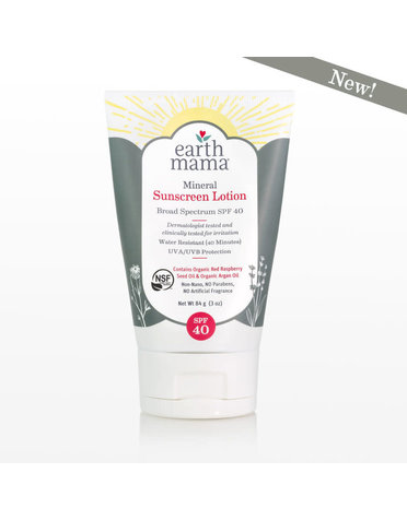 Earth Mama Organics Earth Mama Organics - Mineral Sunscreen SPF 40