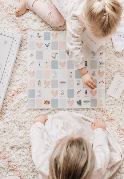 Mindful and Co Kids Mindful and Co Kids - Happy Hearts Board Game