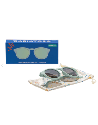 Babiators Babiators Sunglasses - Keyhole Seafoam Blue (Polarized 0-2)