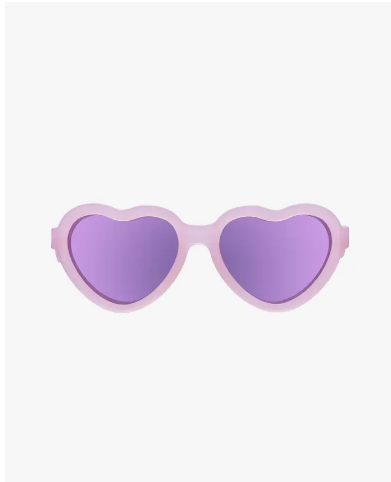 Babiators Babiators Sunglasses- Hearts Frosted Pink (Polarized 0-2)