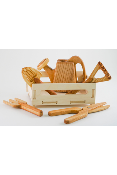 PoppyBabyCo - Wooden Gardening Set For Kids