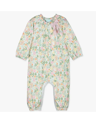 Feather Baby Feather Baby- L/S Bow Romper
