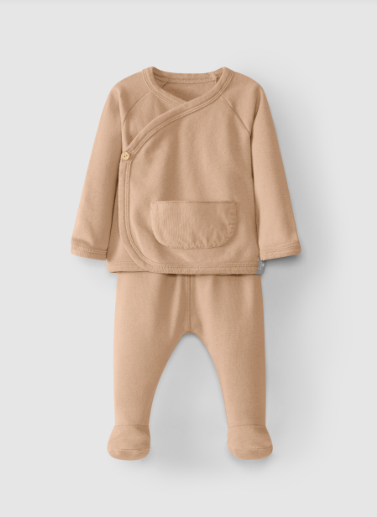 Snug Snug - Kimono Sweater w/ Footie Pant Set