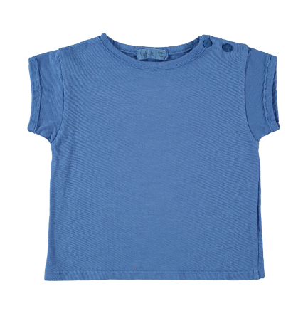 babyclic Babyclic -  T-Shirt Plain Electric Blue 3-6