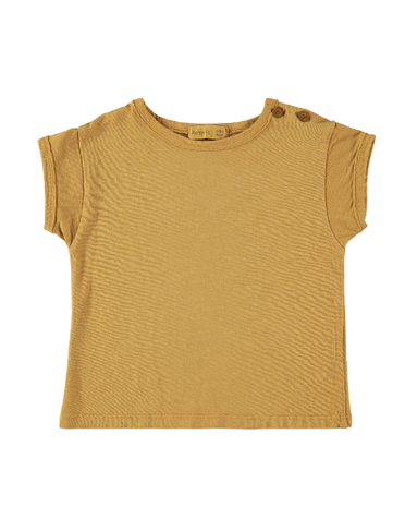 babyclic Babyclic -  T-Shirt Plain Mustard 0-3