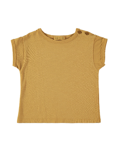 babyclic Babyclic -  T-Shirt Plain Mustard 3-6