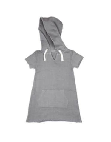 L'ovedbaby L'ovedbaby - French Terry Hoodie Dress Mist 18-24M