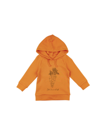 L'ovedbaby L'ovedbaby - Raglan Hoodie Butternut Carrots 2T