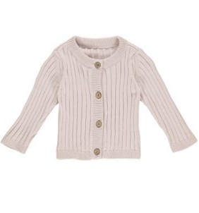 Musli Musli - Knit Rib Cardigan Rose Moon 6-9