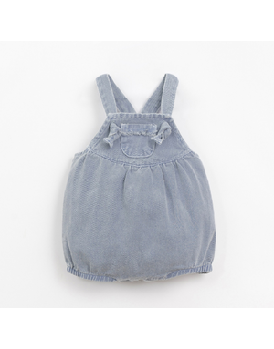 Play Up Play Up - Denim Jumpsuit Care Pocket 12-18