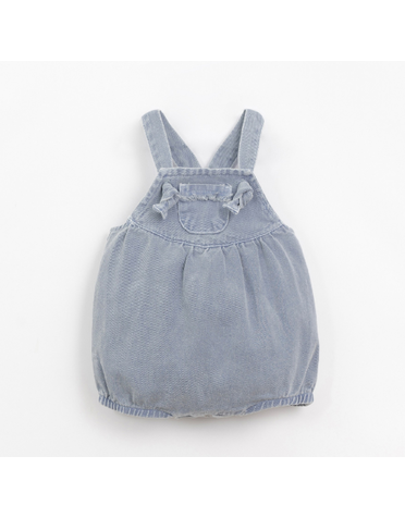 Play Up Play Up - Denim Jumpsuit Care Pocket 6-9