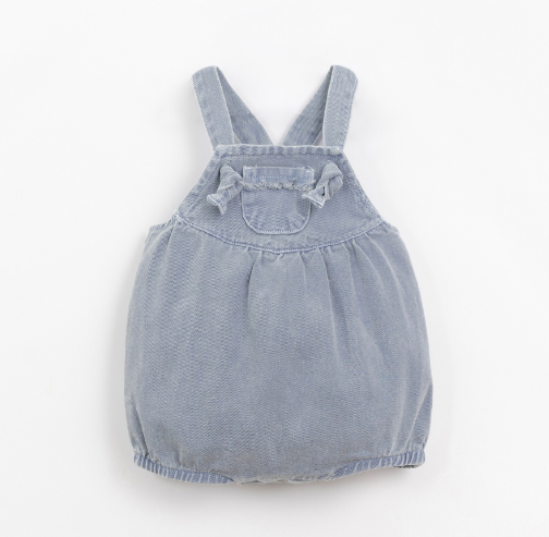 Play Up Play Up - Denim Jumpsuit Care Pocket 9-12