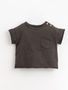 Play Up Play Up - Flame Jersey T-Shirt L./S Charcoal 18-24