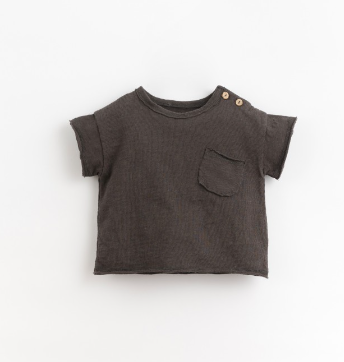 Play Up Play Up - Flame Jersey T-Shirt L./S Charcoal 18-24