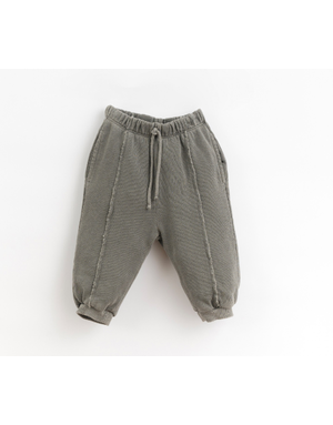 Play Up Play Up - Fleece Trousers Charcoal 9-12