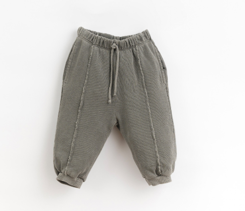 Play Up Play Up - Fleece Trousers Charcoal 9-12