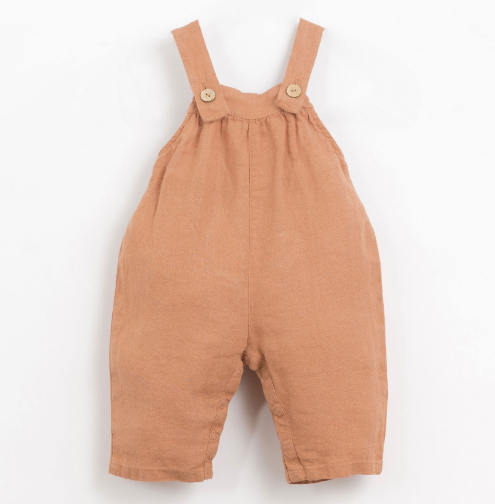 Play Up Play Up - Linen Jumpsuit Scent 12-18