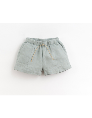 Play Up Play Up - Linen Shorts Care 3T